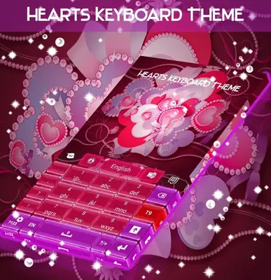 Keyboard Hearts android App screenshot 0